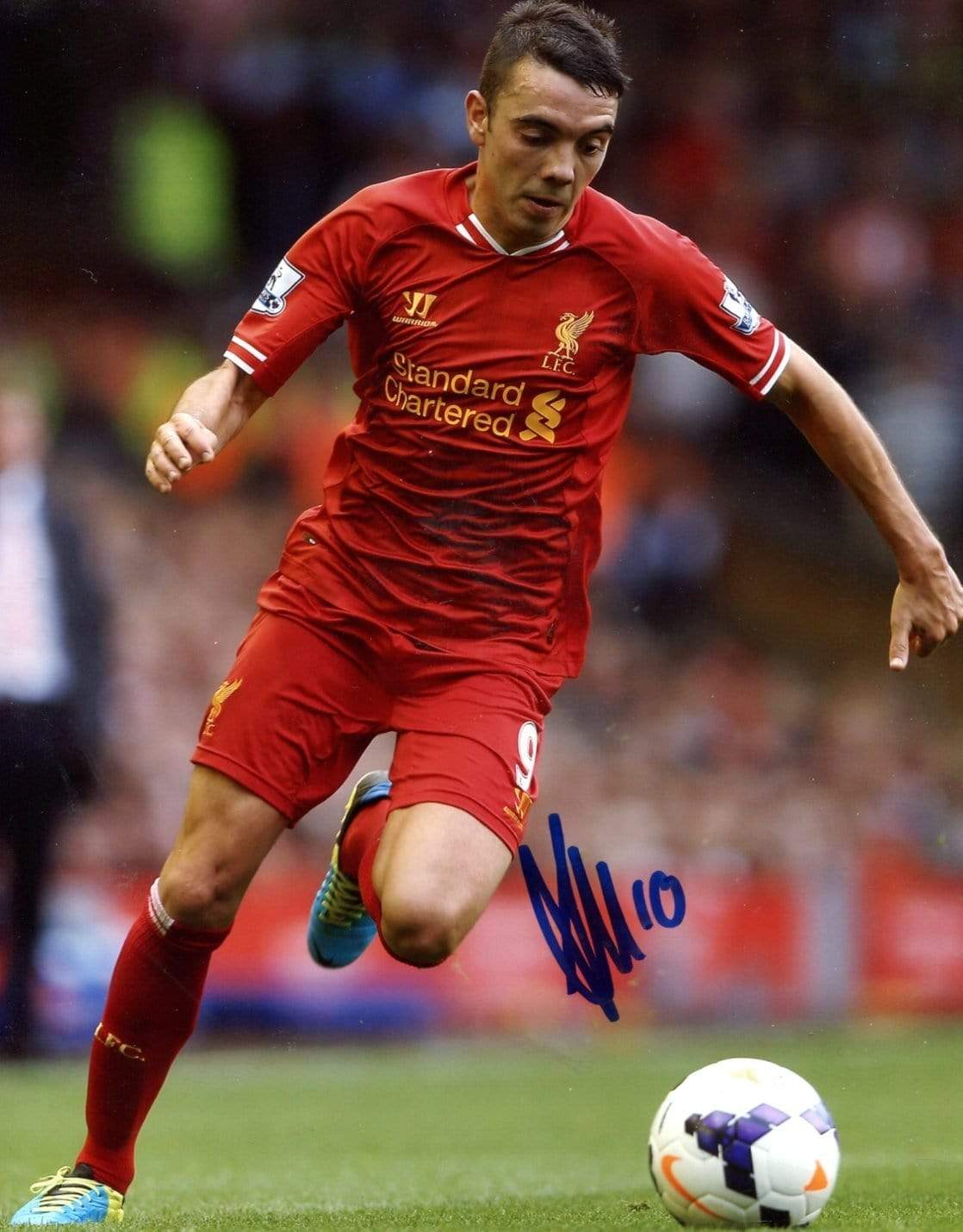 Aspas, Iago autograph