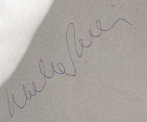 Isabella Rossellini Autograph