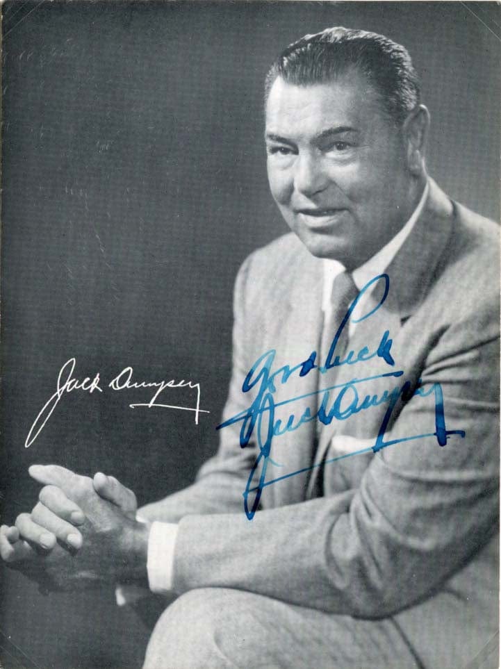 Jack Dempsey Autograph Autogramm | ID 7565153468565