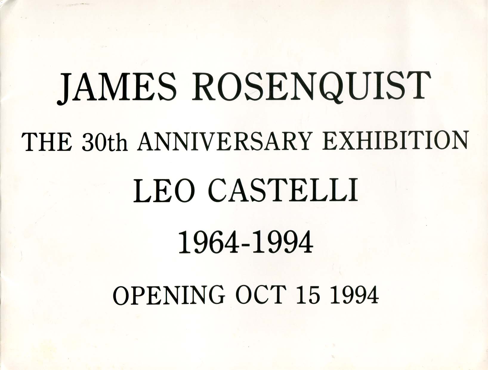 James Rosenquist Autograph Autogramm | ID 6806772646037