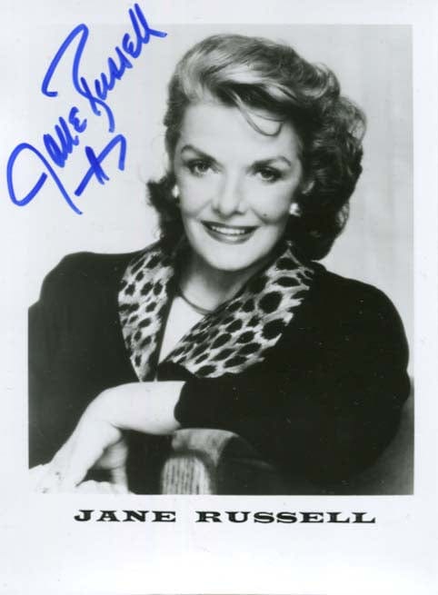 Jane  Russell Autograph Autogramm | ID 7494082003093
