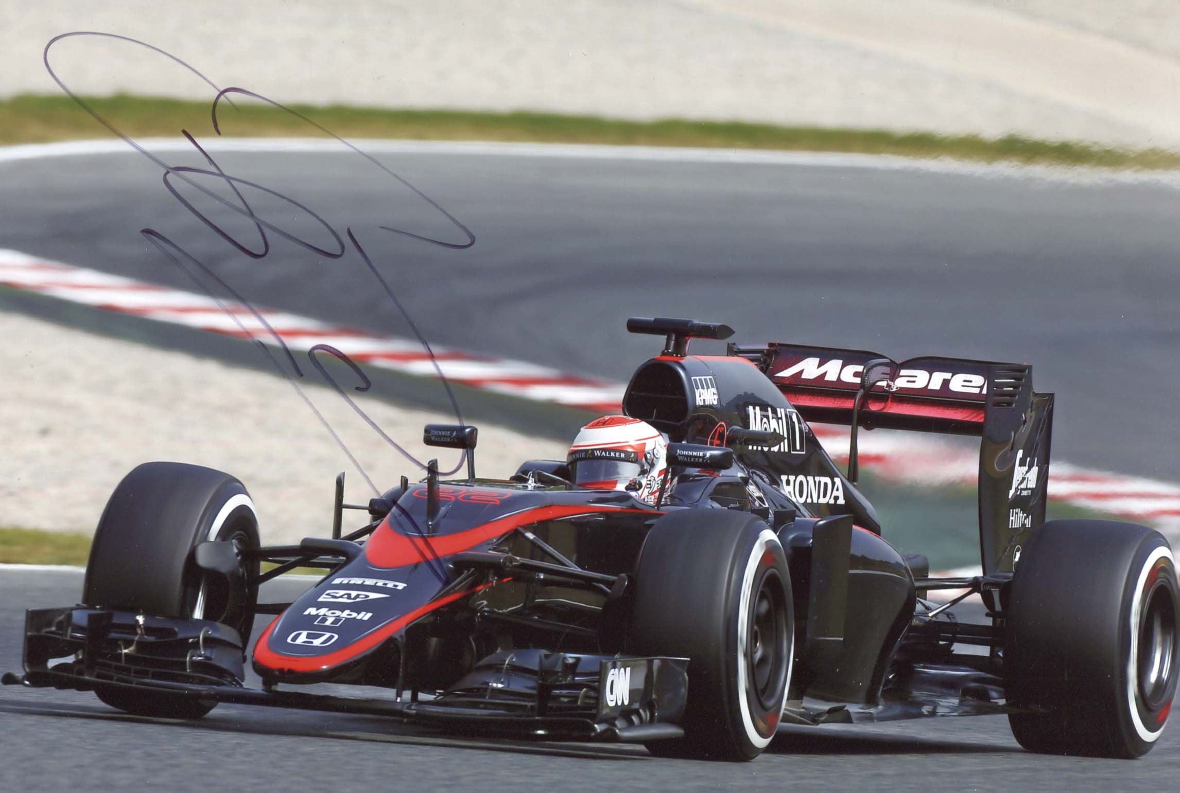 Jenson Button Autogramm