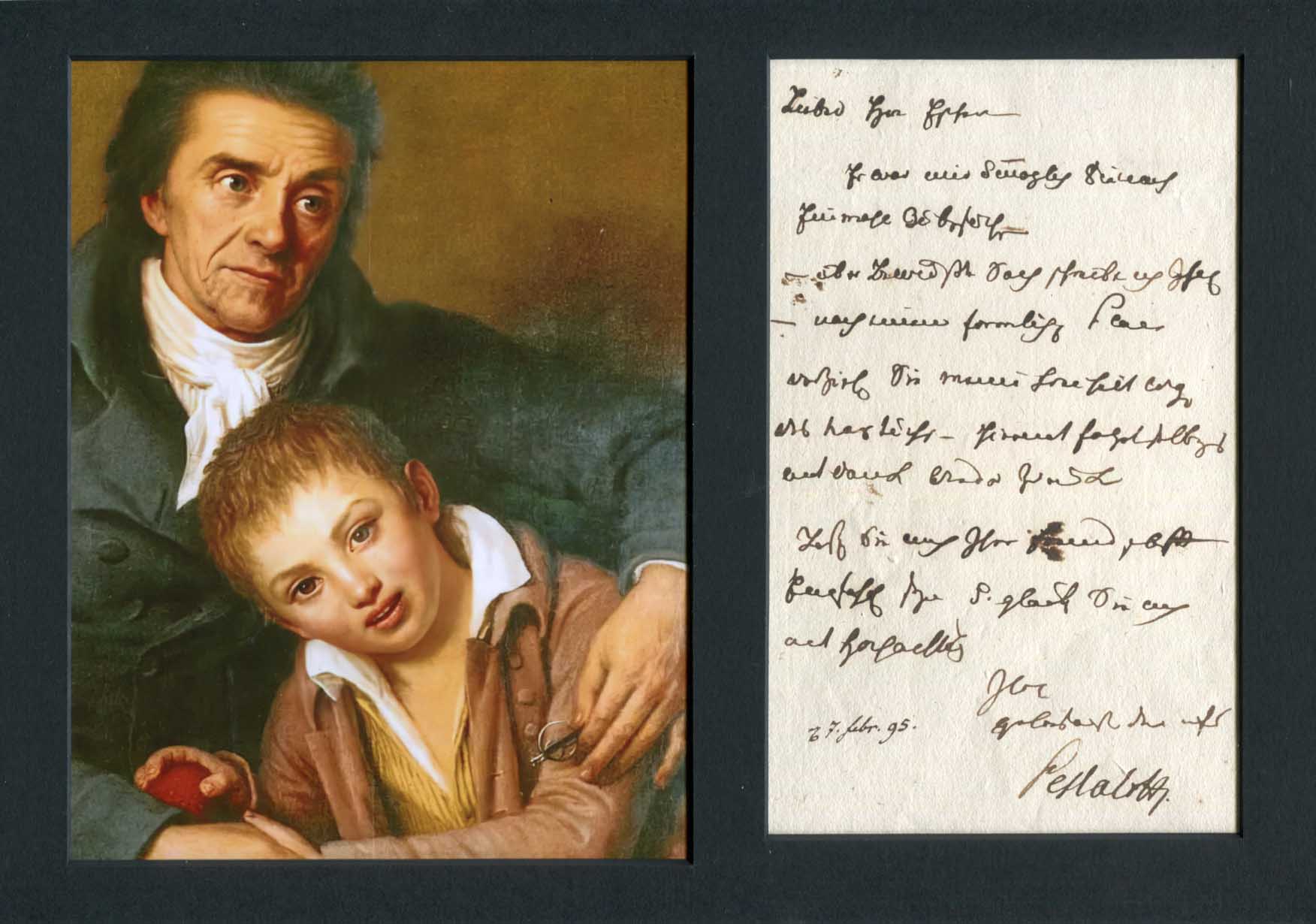 Johann Heinrich Pestalozzi Autograph Autogramm | ID 7830675521685