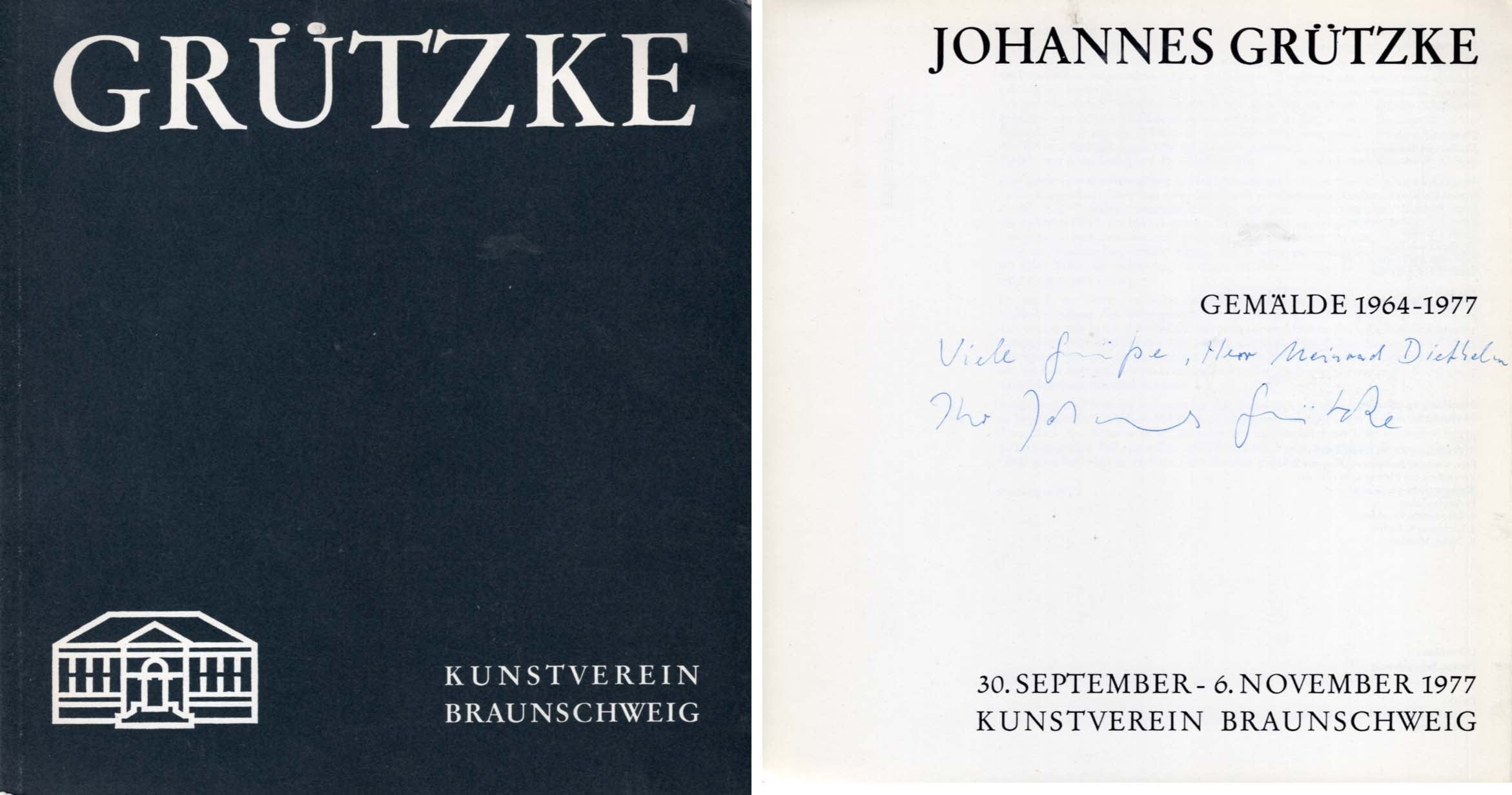 Johannes Grützke Autograph Autogramm | ID 7628454920341