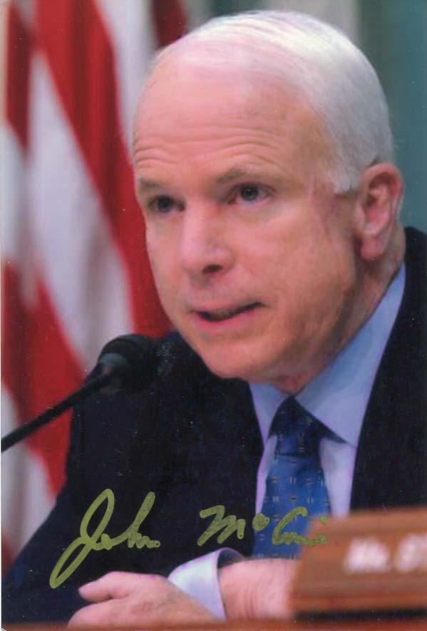John McCain Autograph Autogramm | ID 7080856387733
