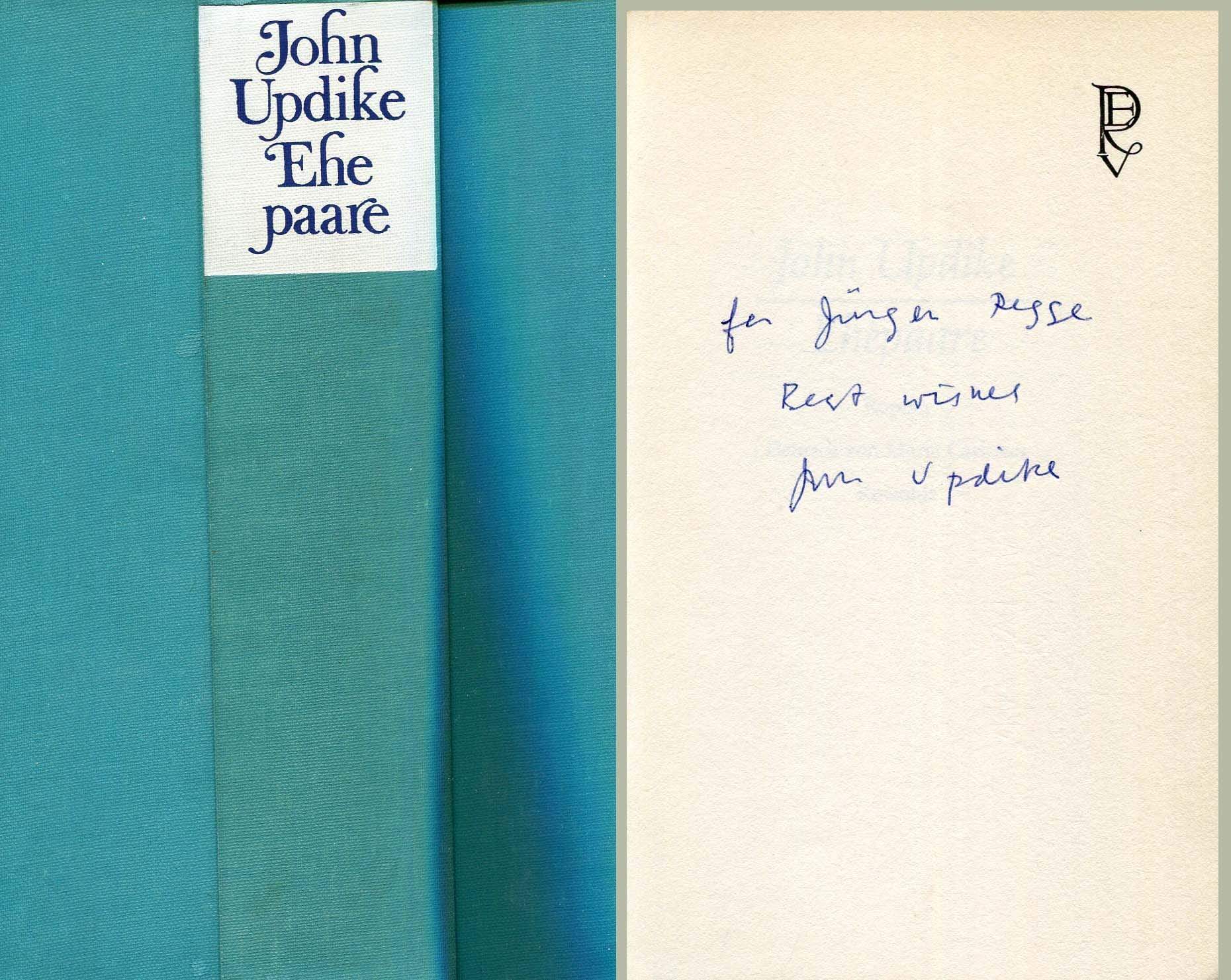 Updike, John autograph
