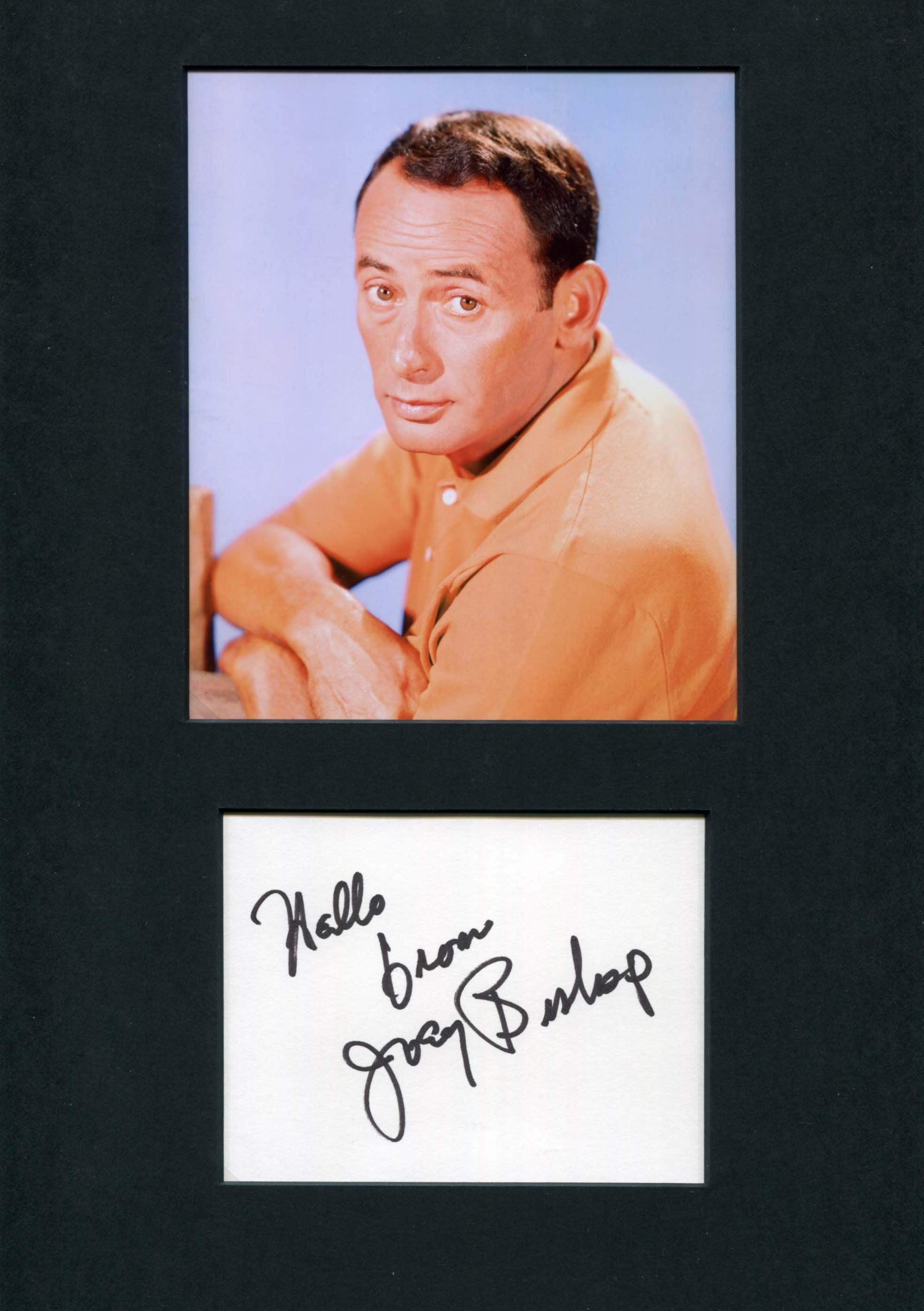 Bishop, Joey autograph