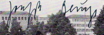 Joseph Beuys Autograph Autogramm | ID 7869717676181