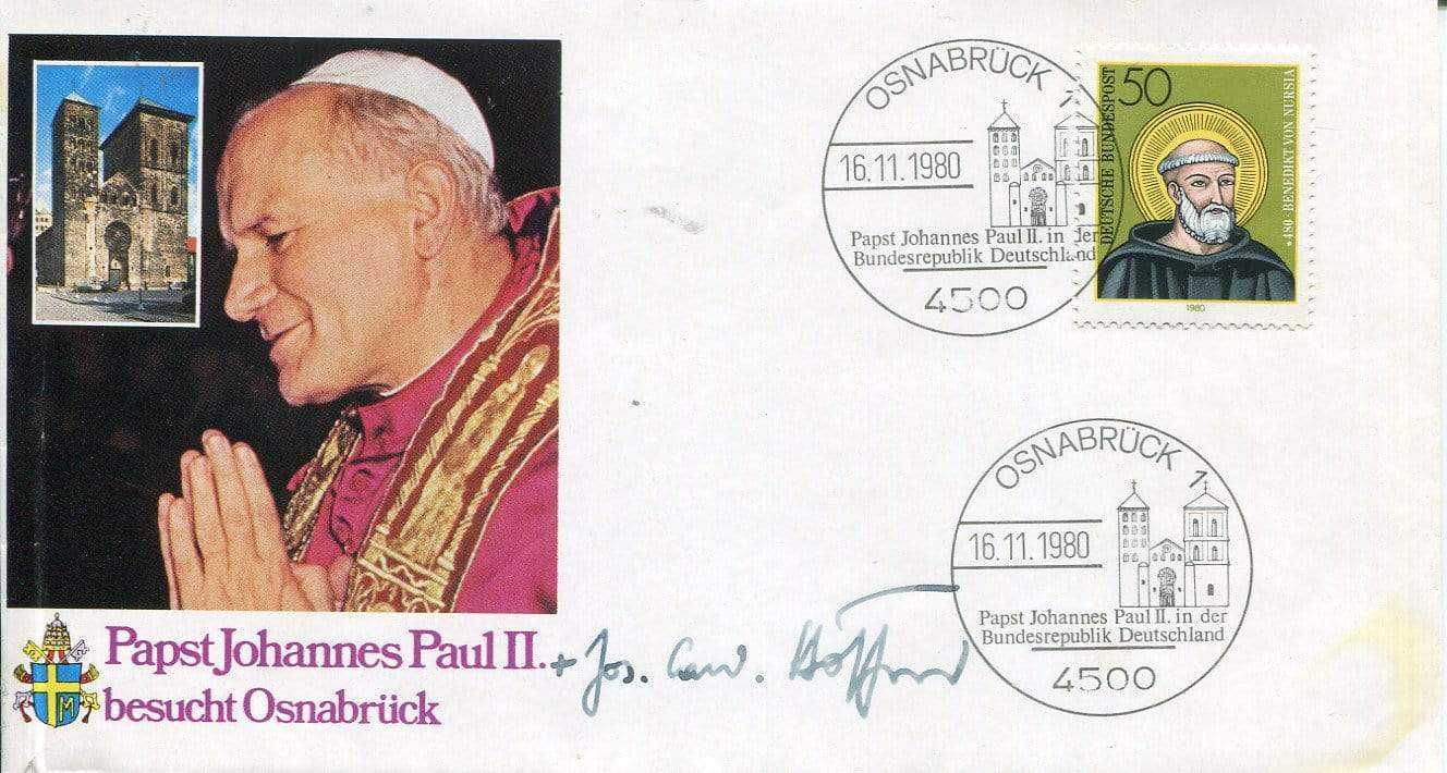 Cardinal Höffner, Joseph autograph