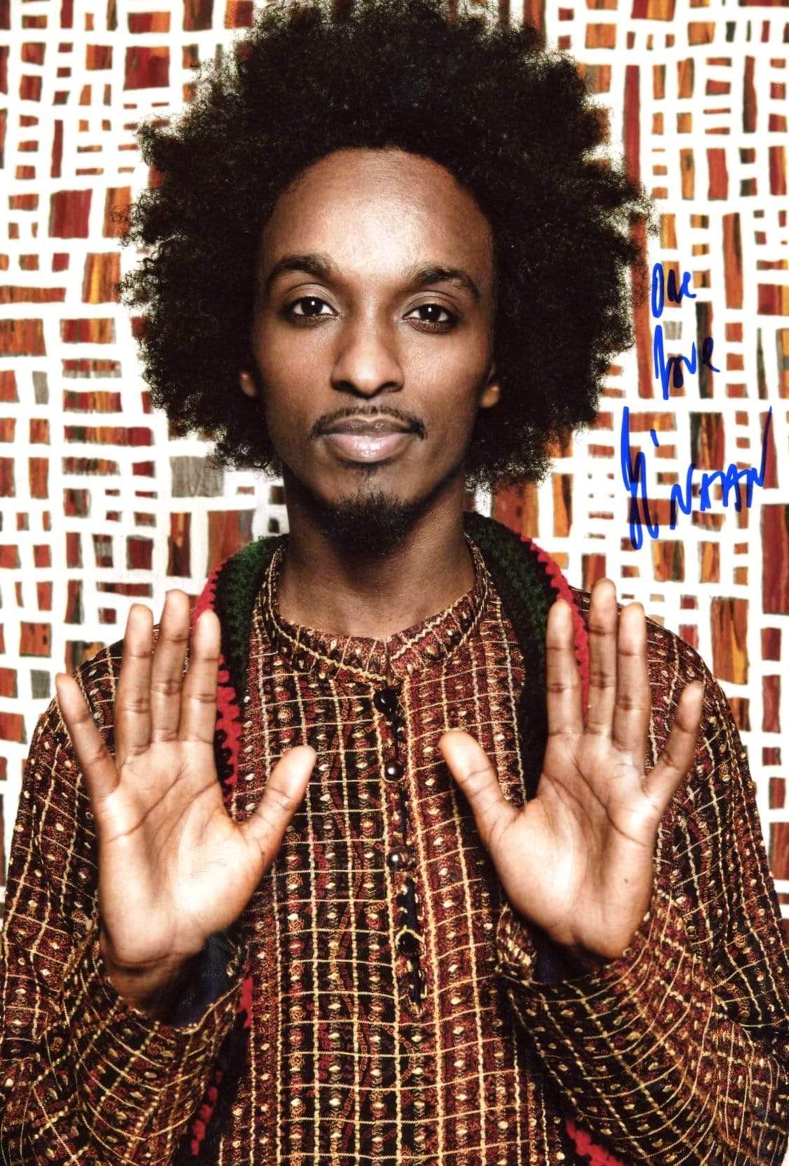 K'naan autograph