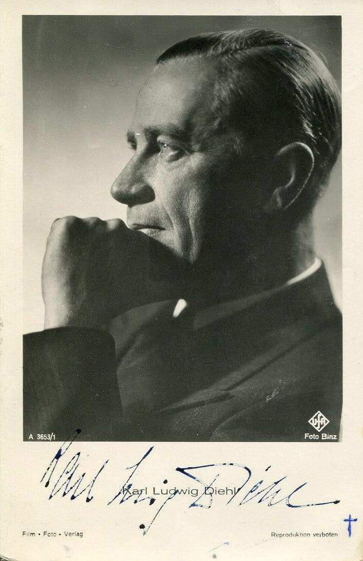 Karl Ludwig Diehl Autograph Autogramm | ID 7088911384725