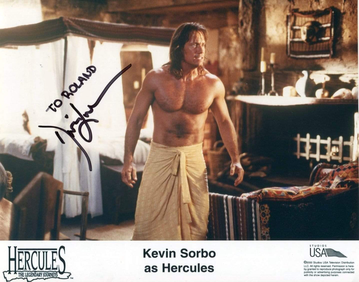 Kevin Sorbo autograph InPerson signed photograph