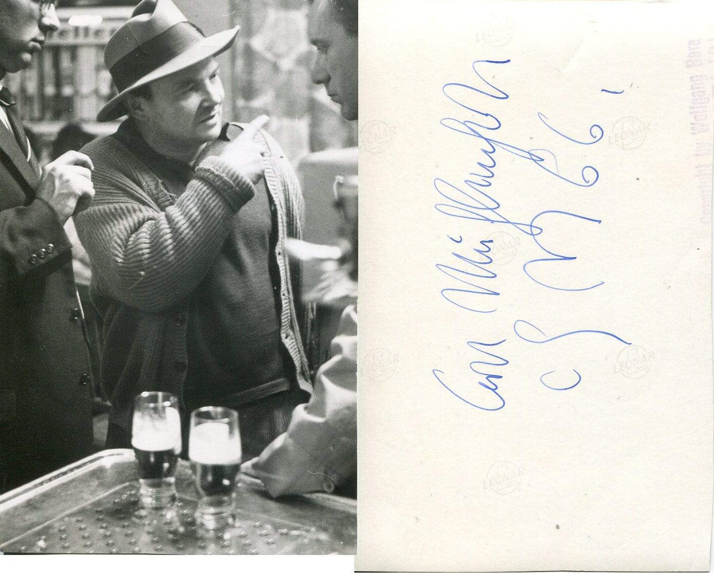 Mühlenhaupt, Kurt autograph