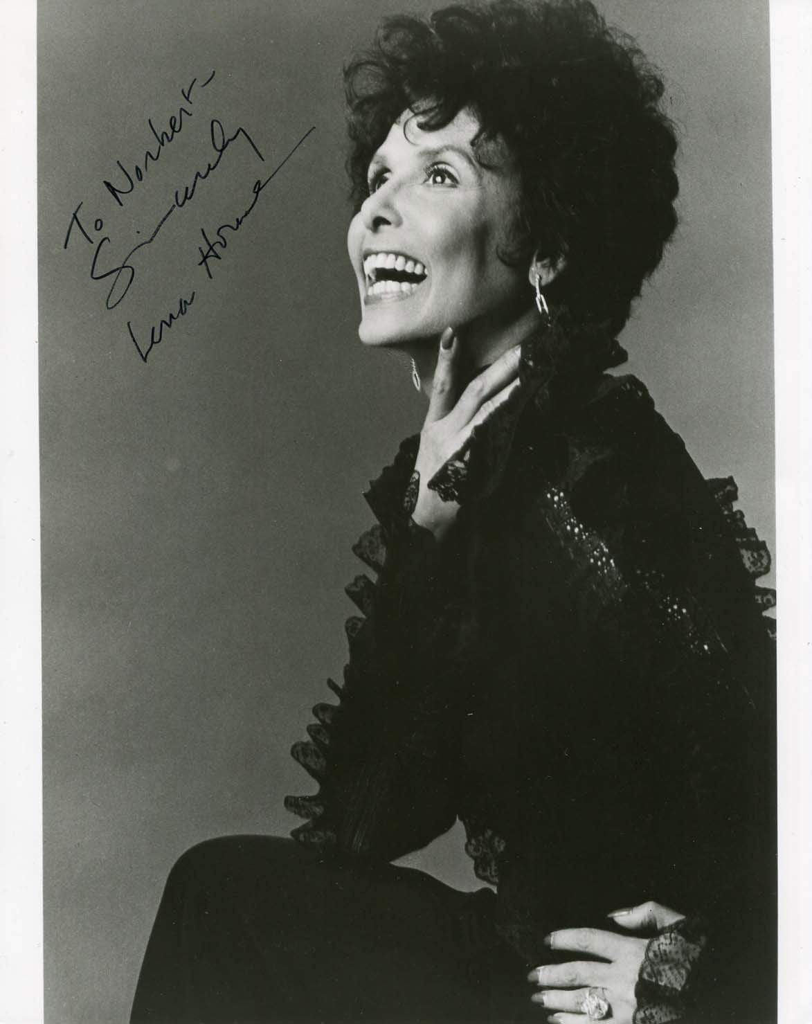 Lena Horne Autograph Autogramm | ID 6986578591893