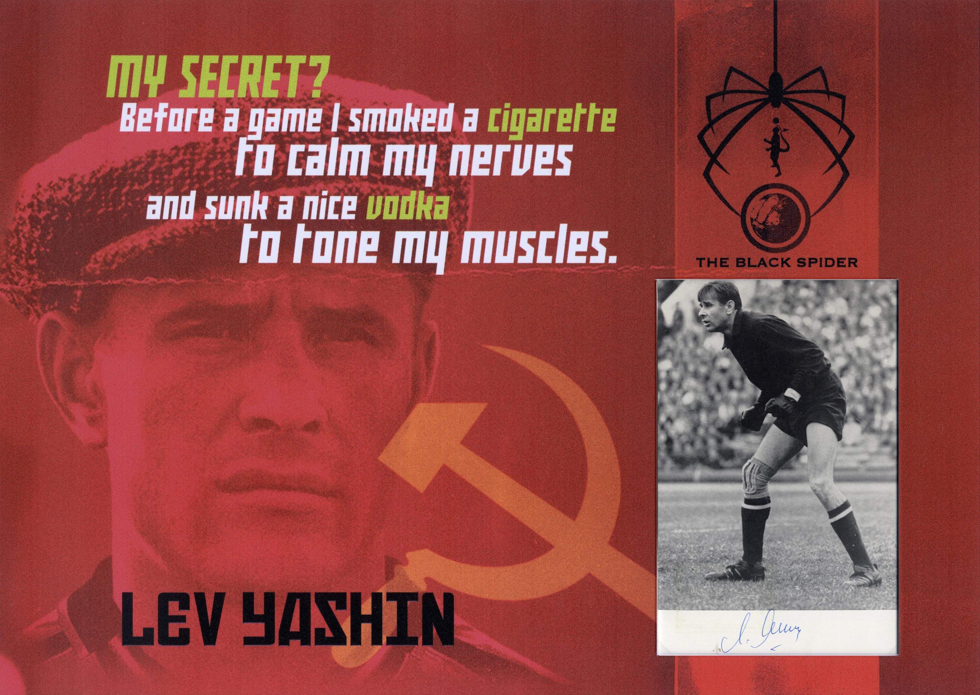 Lev Yashin Autograph Autogramm | ID 7242357899413