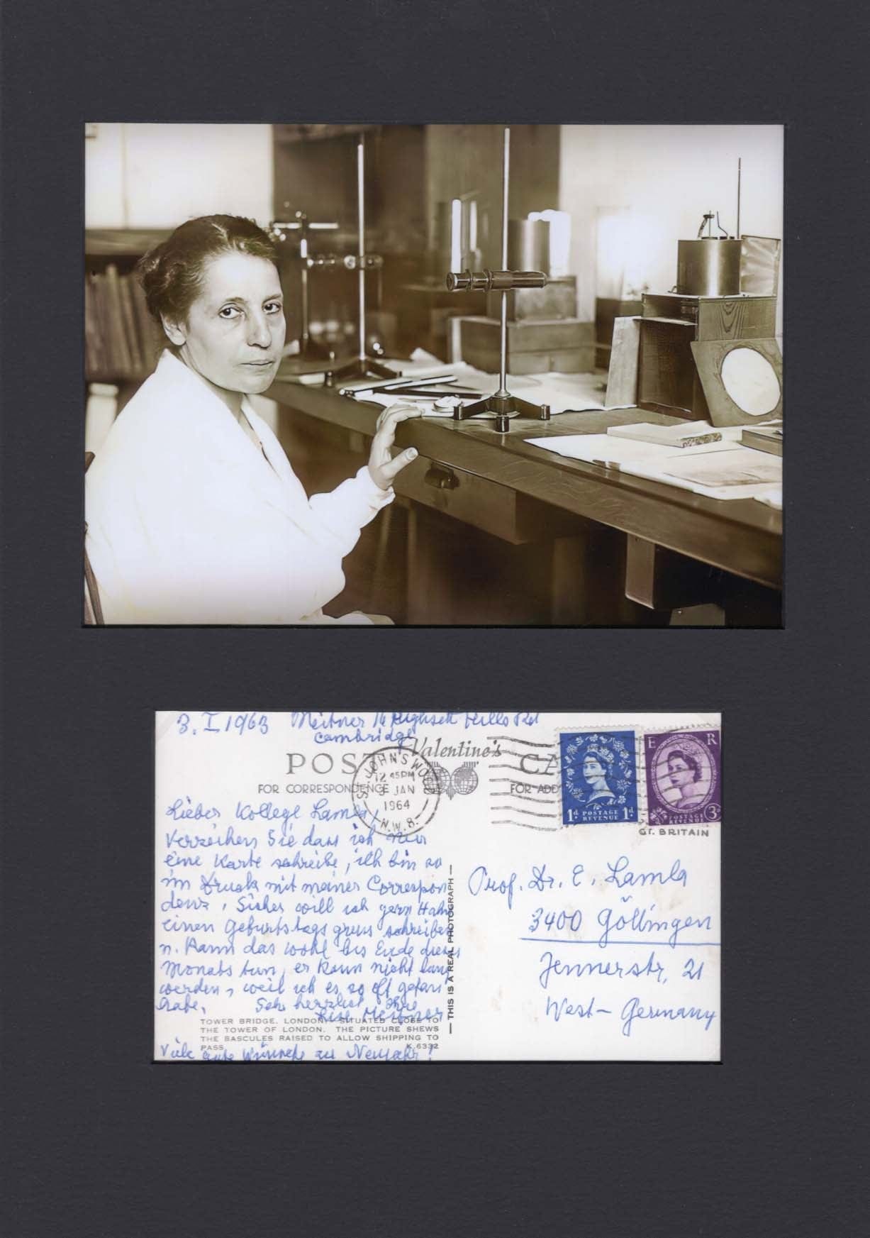 Lise Meitner Autograph