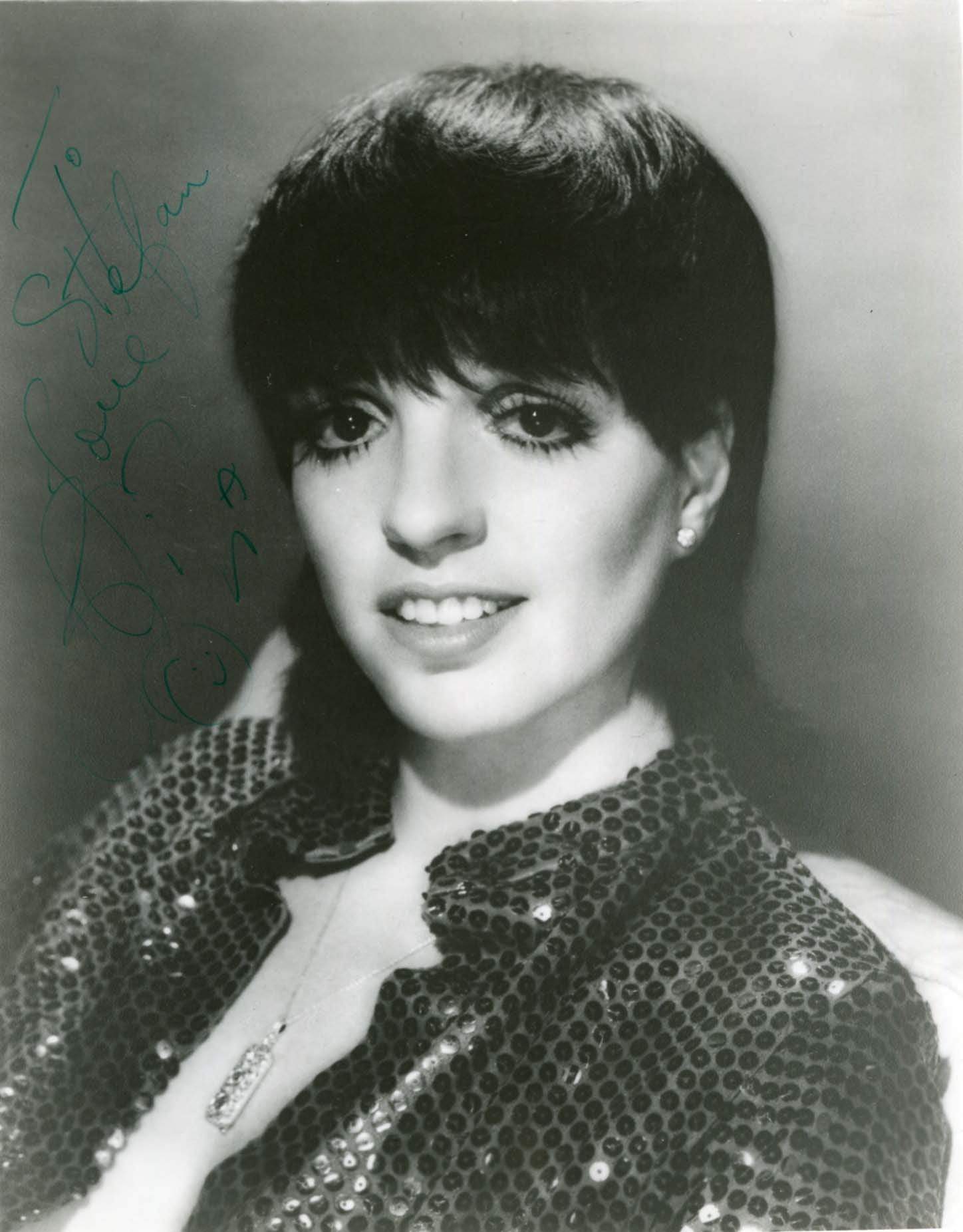 Minnelli, Liza autograph