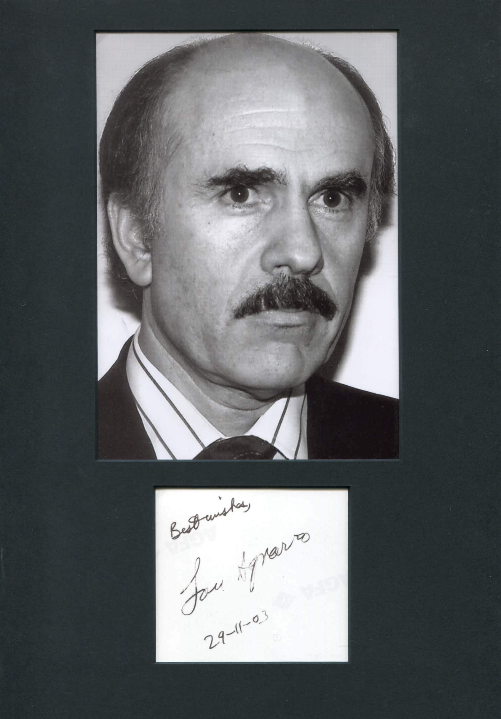 Ignarro, Louis J. autograph