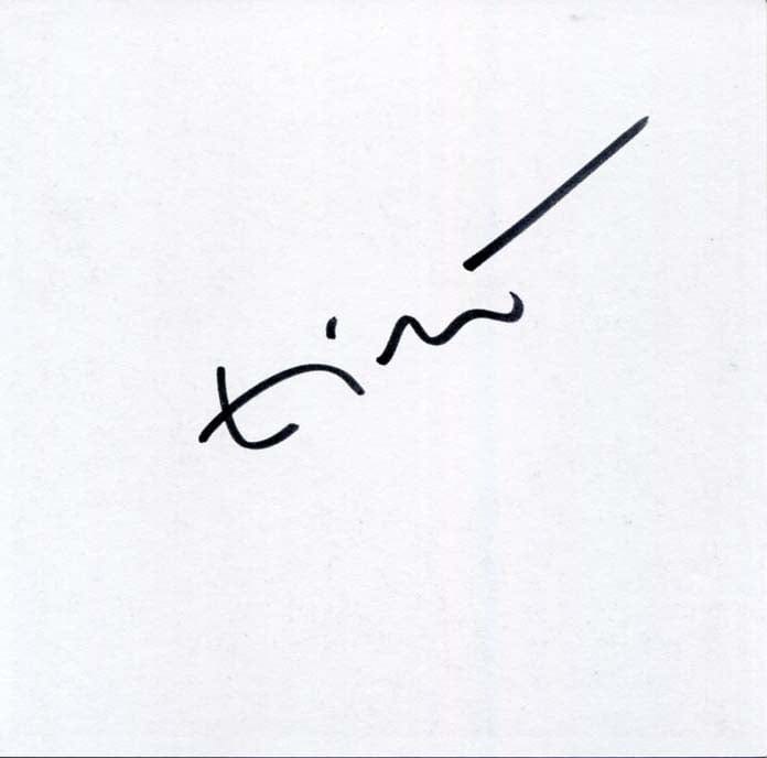 Ludovico  Einaudi Autograph Autogramm | ID 7861958443157