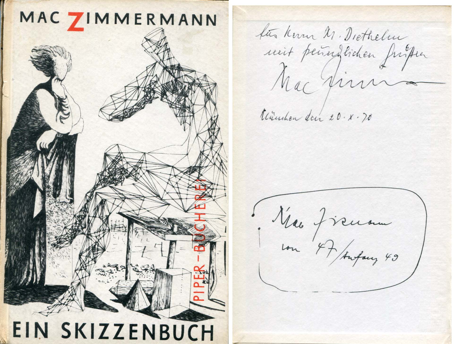 Mac  Zimmermann Autograph Autogramm | ID 7068914122901