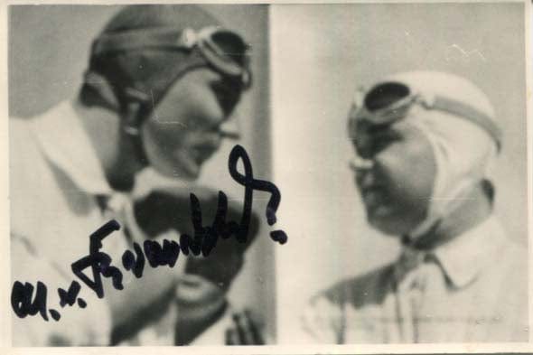 Manfred  von Brauchitsch Autograph Autogramm | ID 7544839176341
