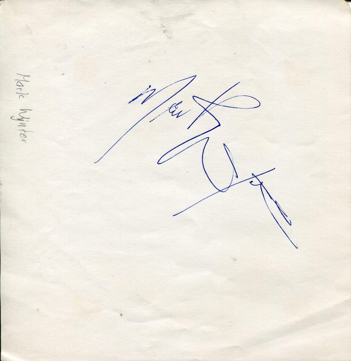 Mark Wynter Autograph Autogramm | ID 6944501039253
