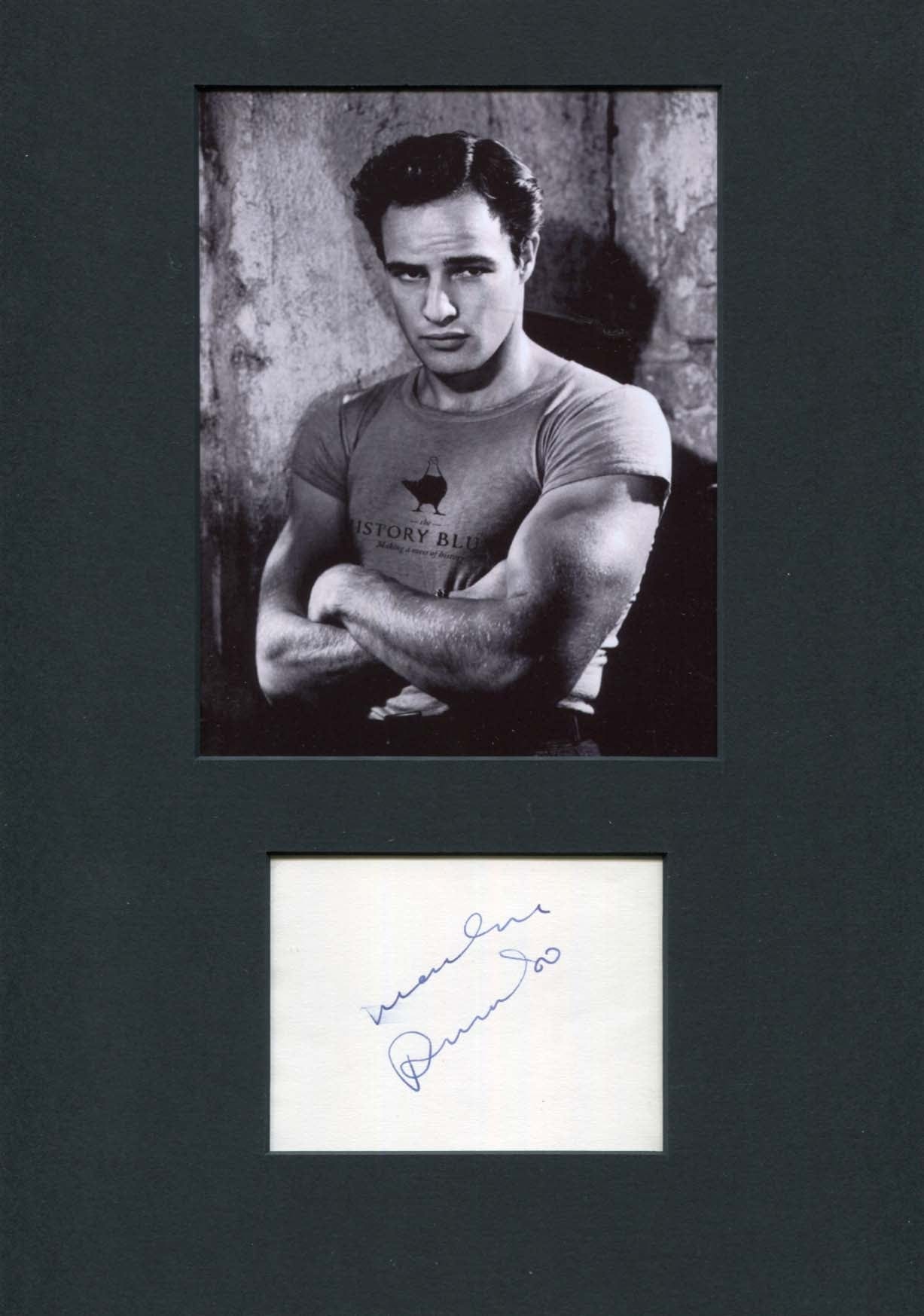 Marlon Brando Autograph