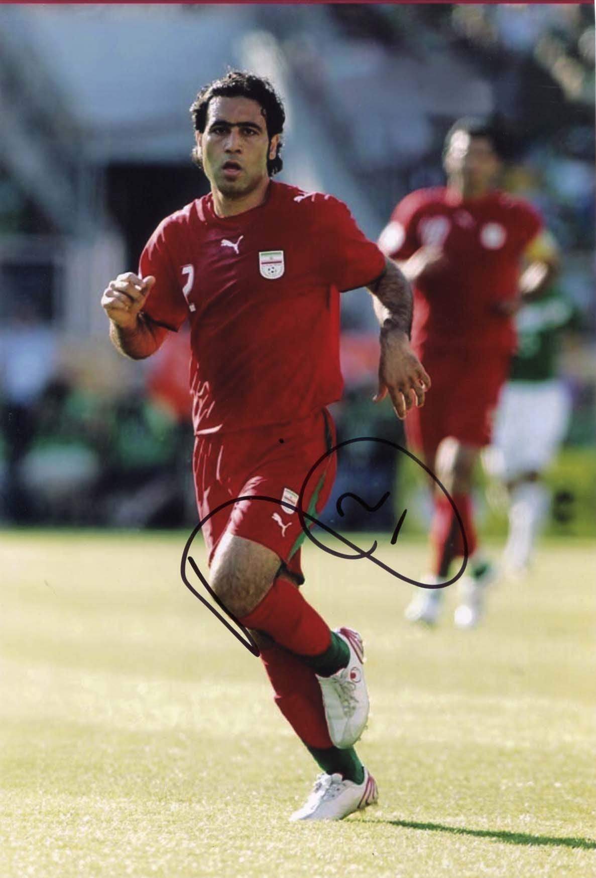 Mehdi Mahdavikia Autograph