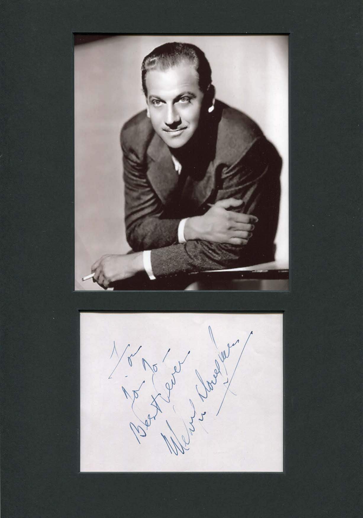 Melvyn Douglas Autograph Autogramm | ID 6867397607573