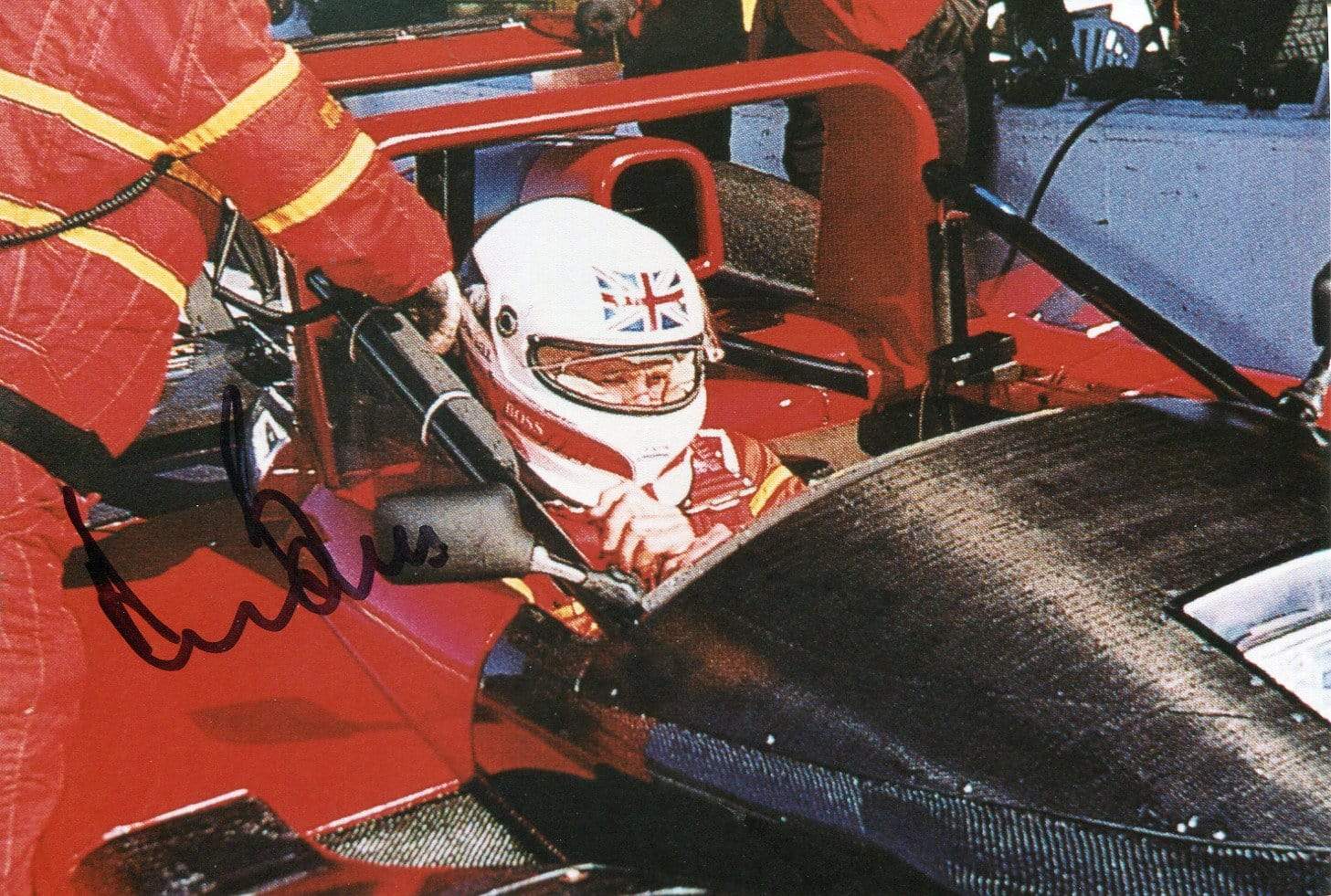 Andretti, Michael autograph