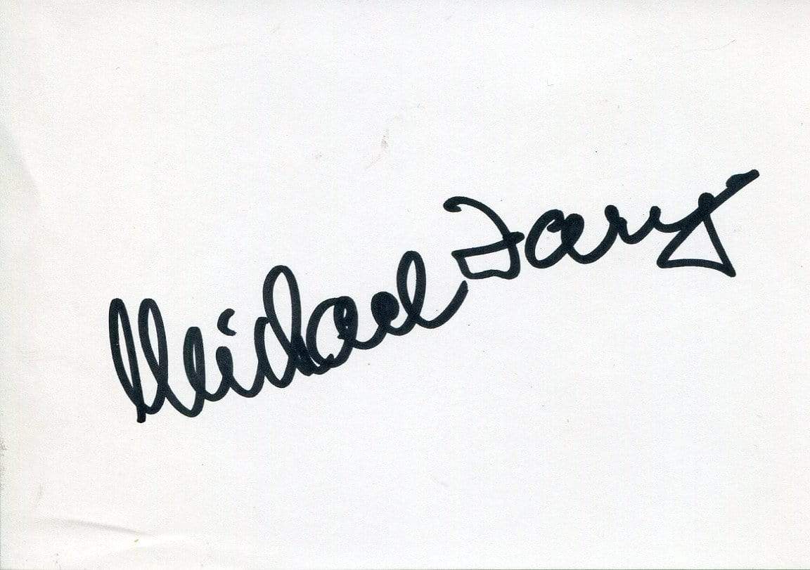 Jary, Michael autograph