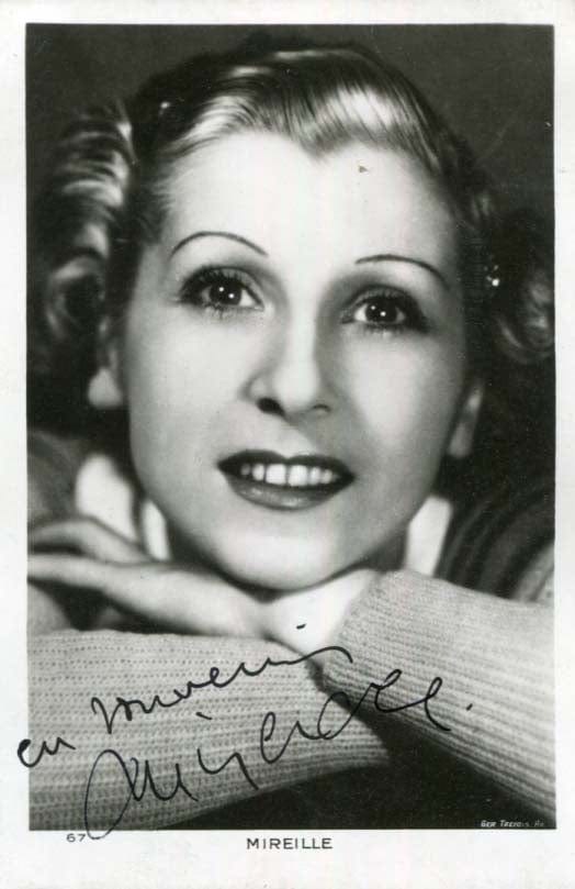 Mireille Hartuch Autogramm