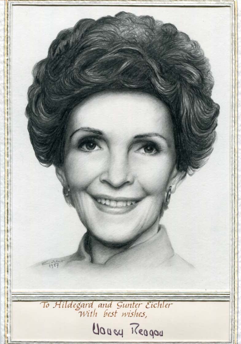 Nancy  Reagan Autograph Autogramm | ID 7376991256725