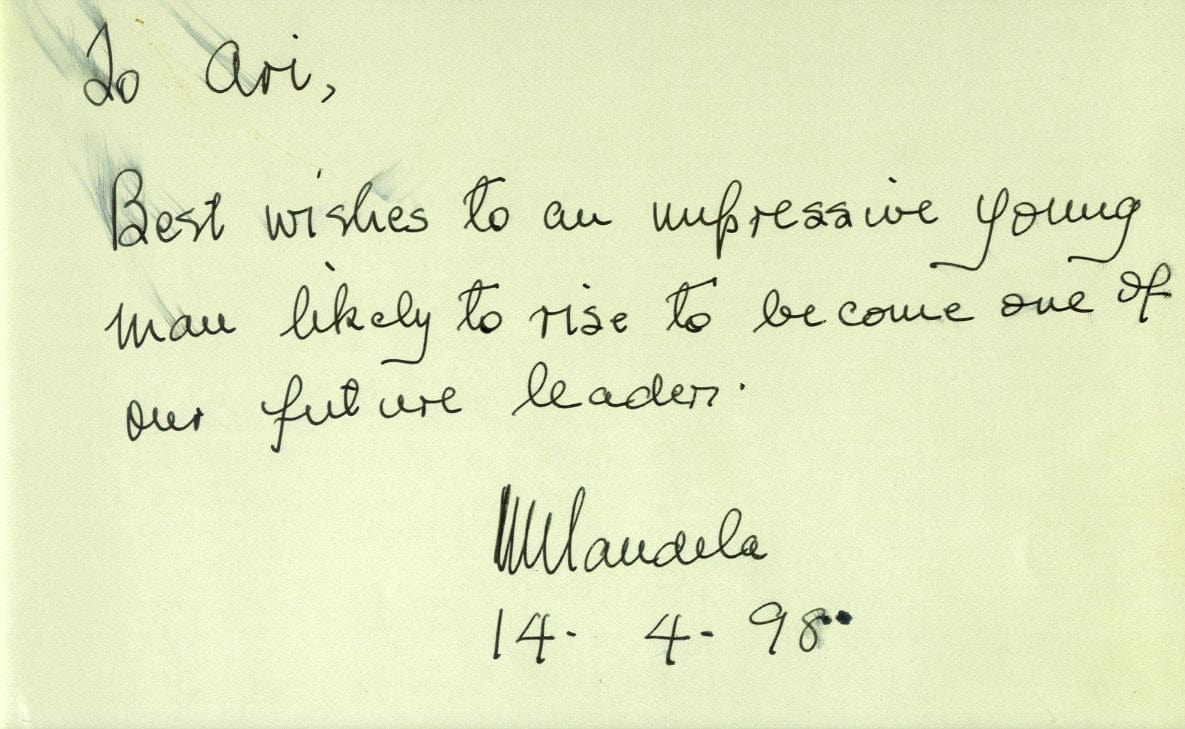 Nelson Mandela Autograph Autogramm | ID 7431069827221