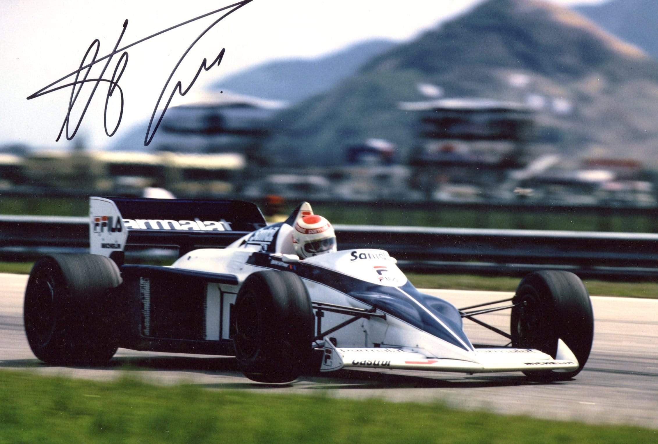 Piquet, Nelson autograph