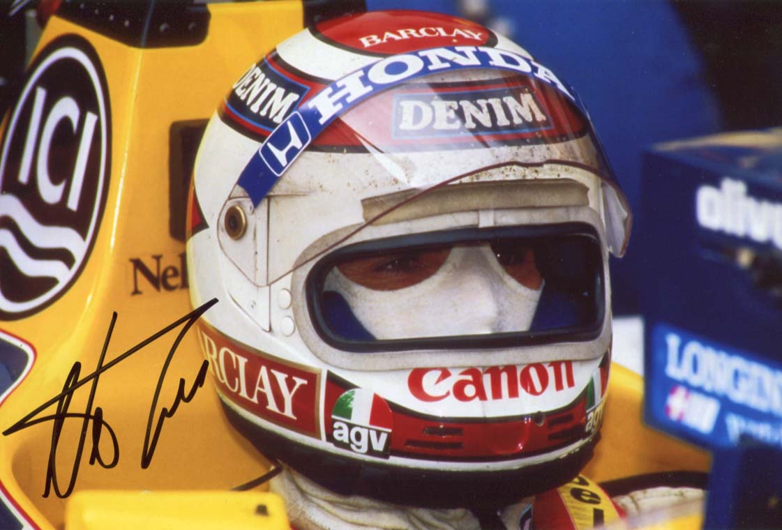 Nelson  Piquet Autograph Autogramm | ID 7462535331989