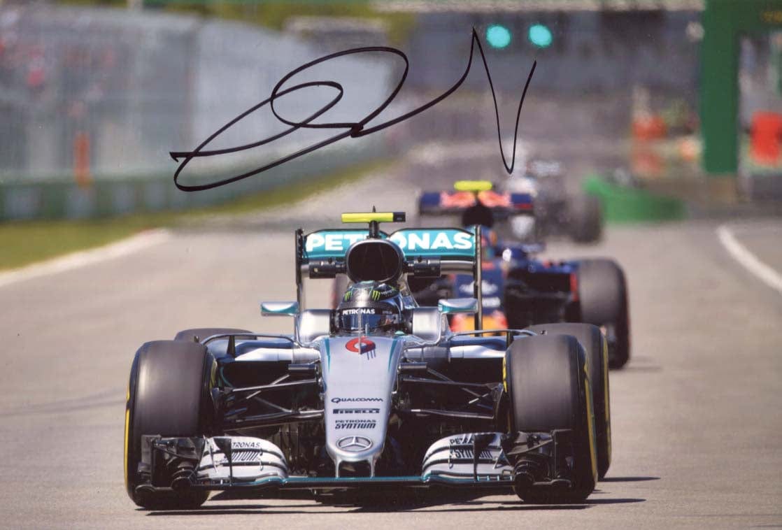Nico Rosberg Autograph Autogramm | ID 7422202347669