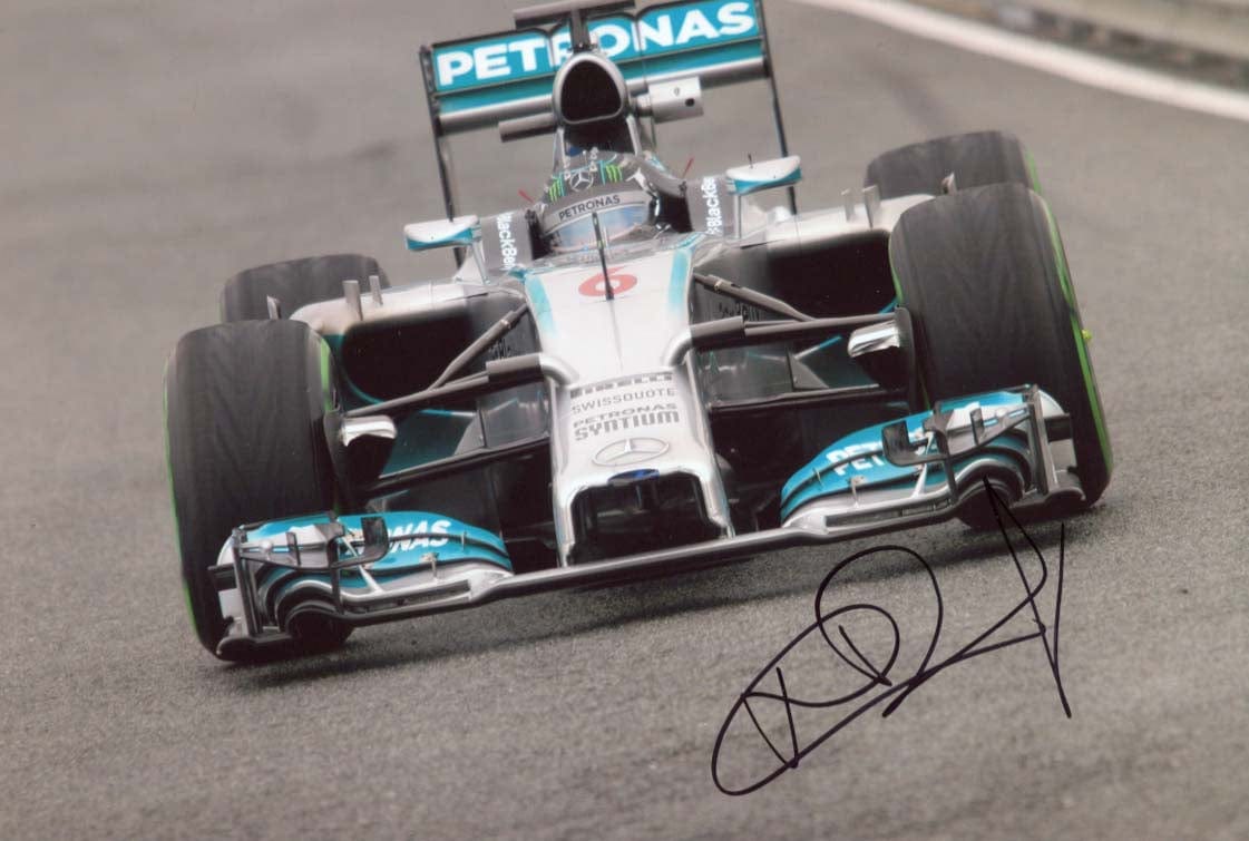 Nico Rosberg Autograph Autogramm | ID 7463652262037