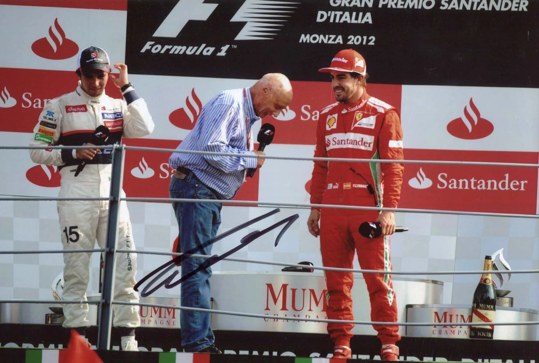 Niki Lauda Autograph