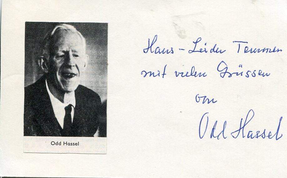 Odd Hassel Autograph Autogramm | ID 7180816908437