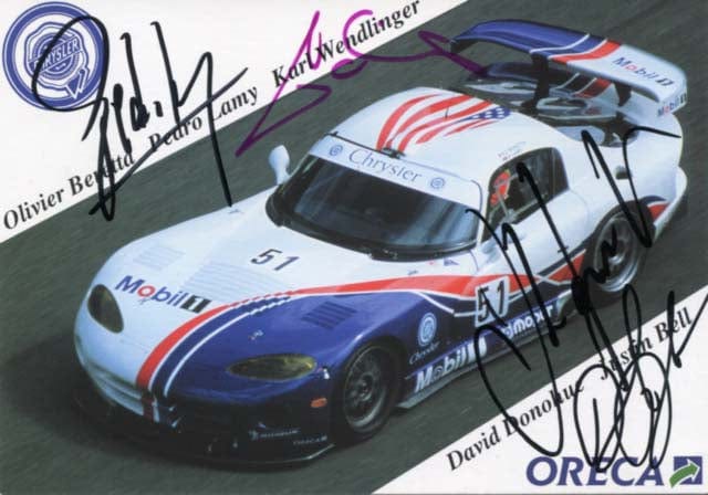  Oreca Racing Team Autograph Autogramm | ID 7316948254869