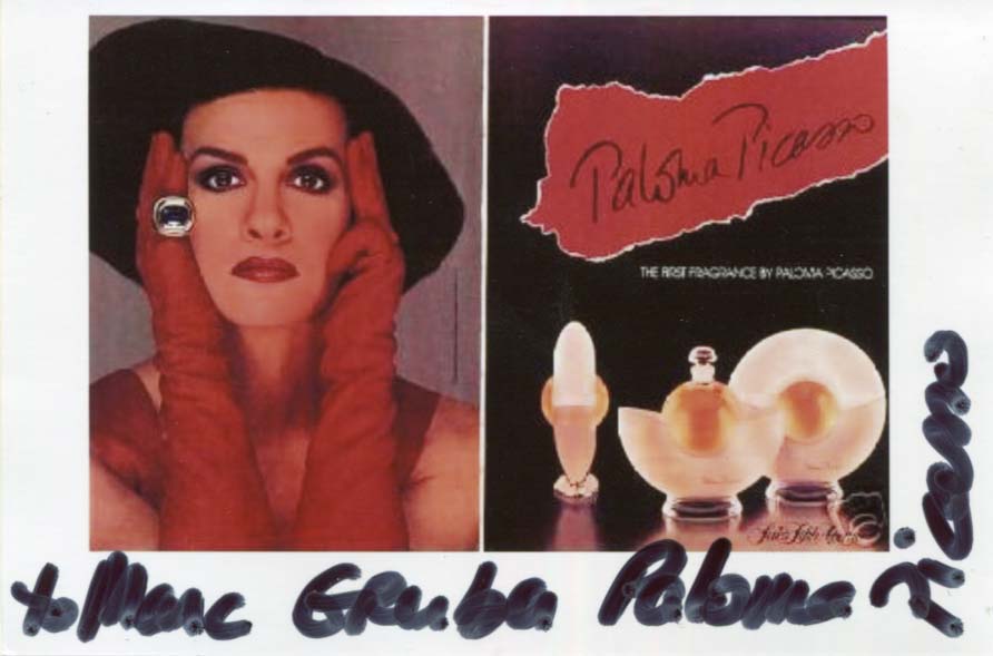Paloma Picasso Autograph Autogramm | ID 7587029418133