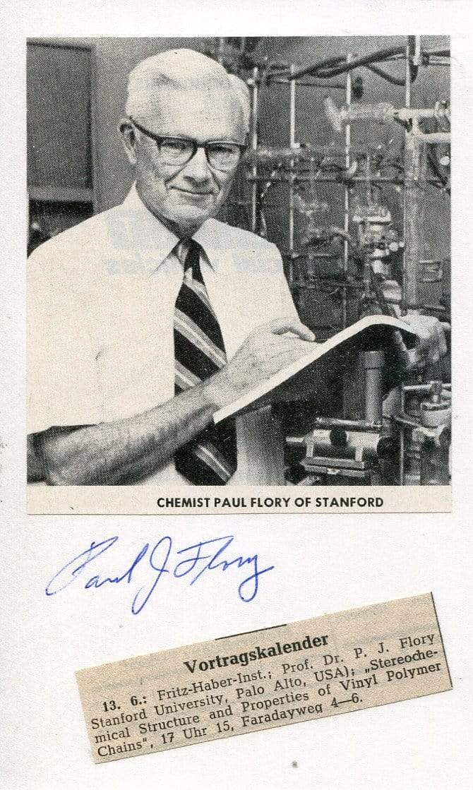 Paul  Flory Autograph Autogramm | ID 7182458912917