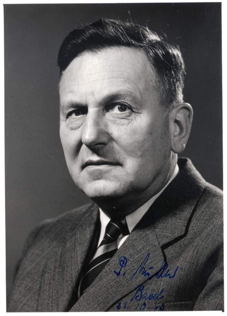 Müller, Paul Hermann autograph