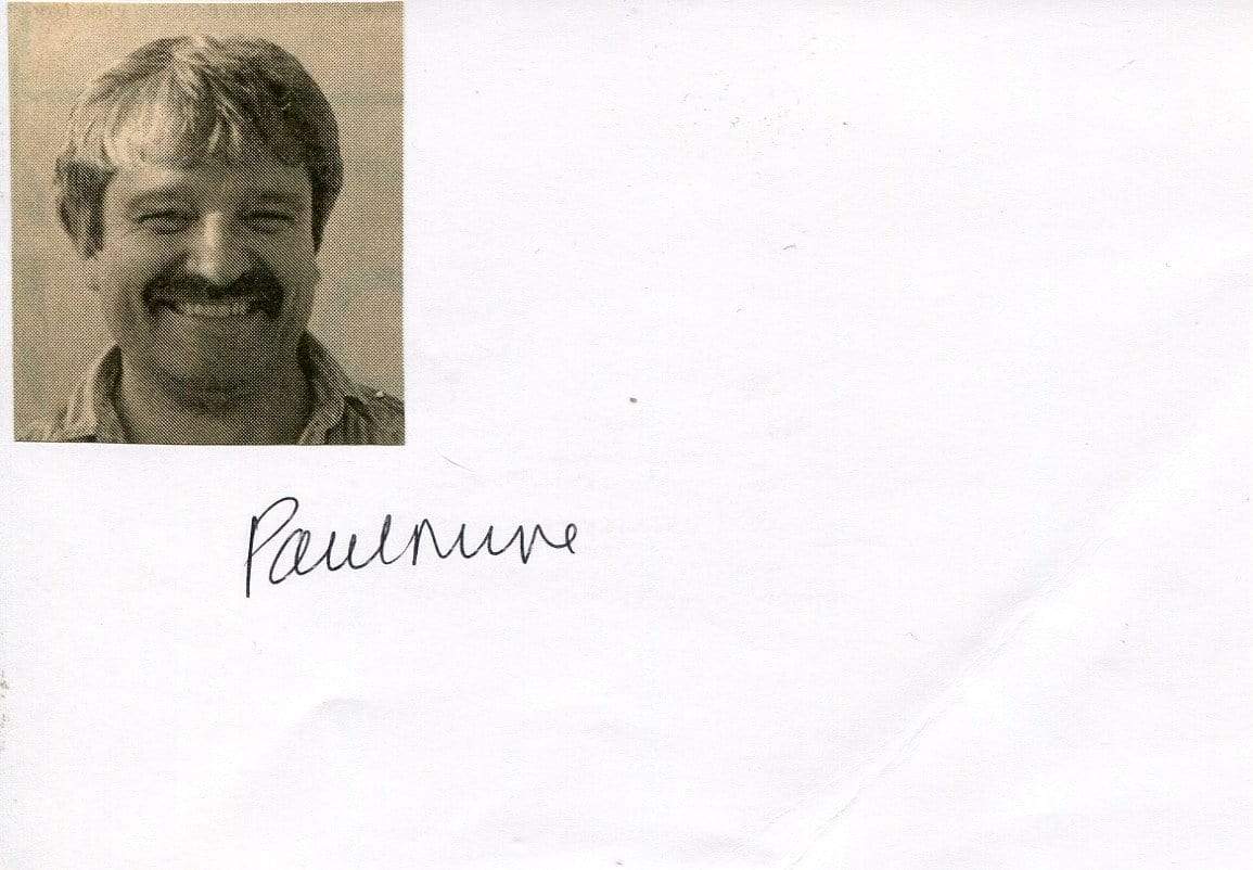 Nurse, Paul autograph