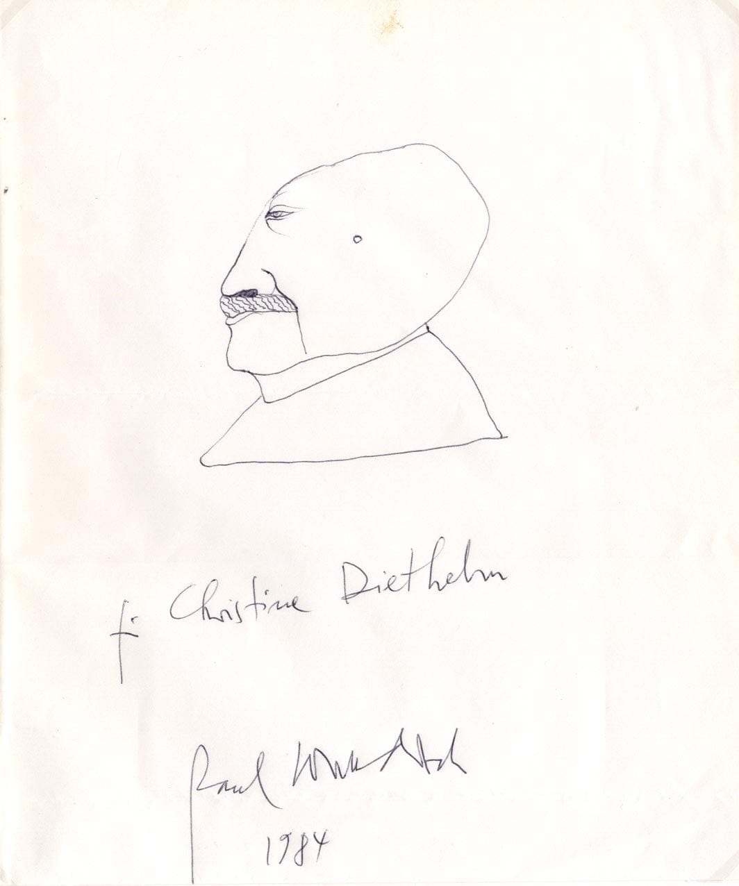 Paul Wunderlich Autograph Autogramm | ID 7413374746773