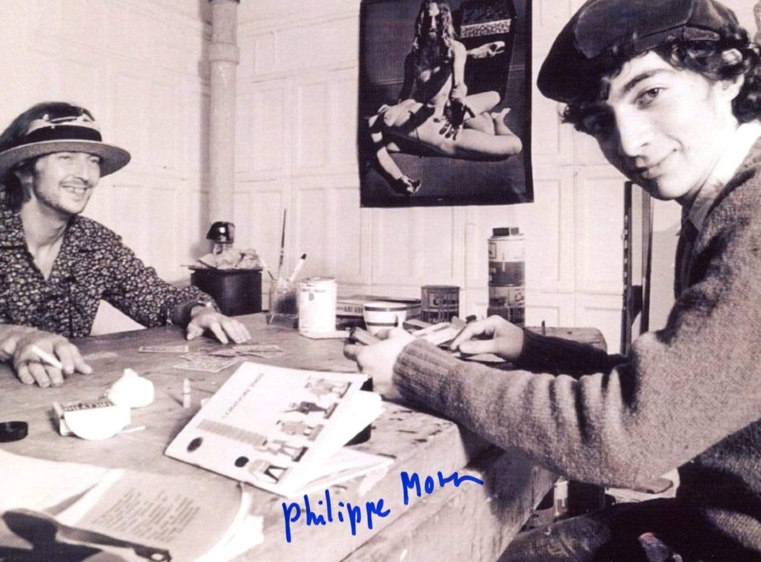 Mora, Philippe autograph