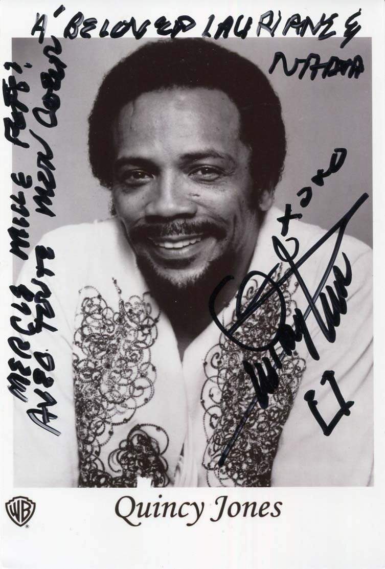 Quincy  Jones Autograph Autogramm | ID 6986602414229