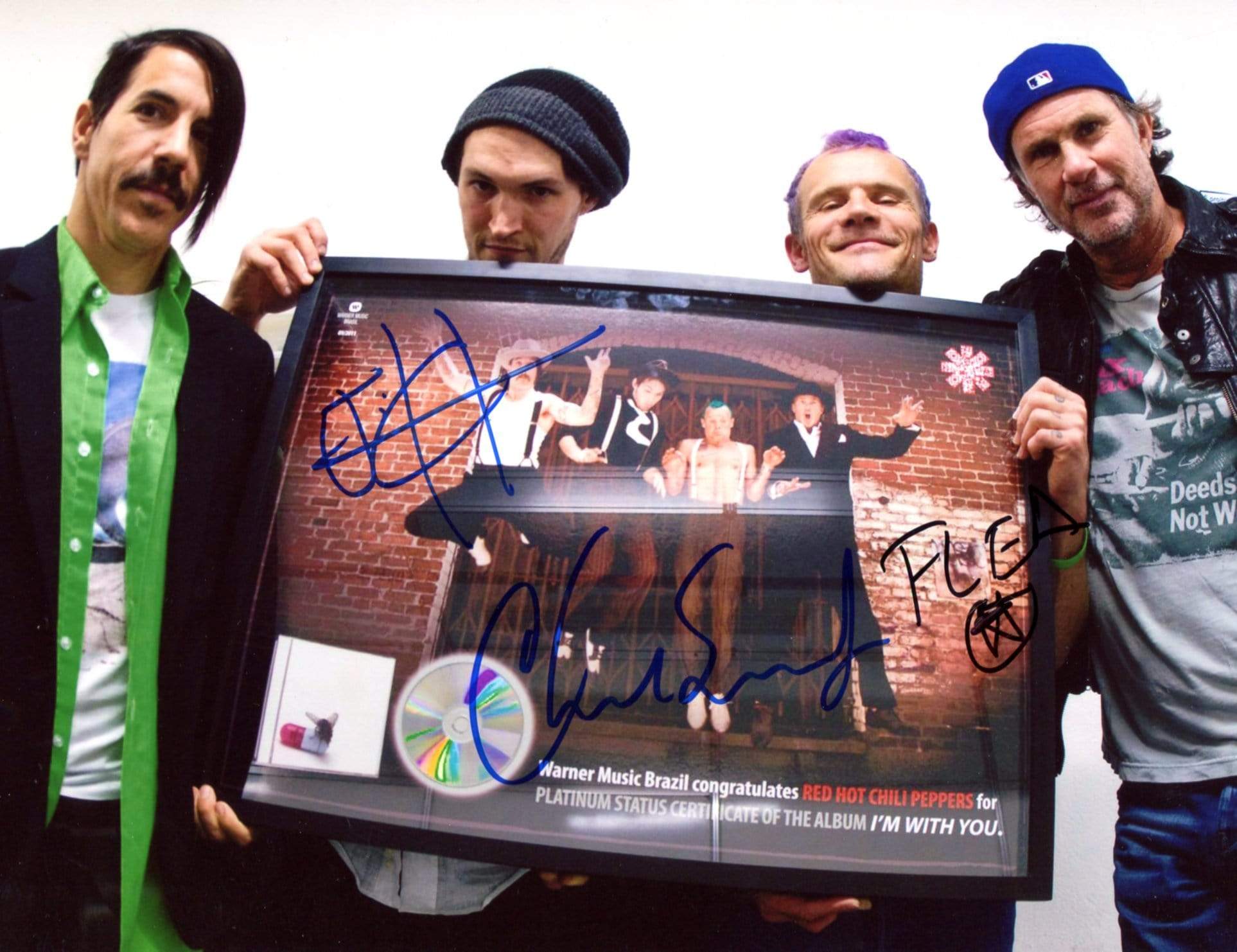 Red Hot Chili Peppers autograph