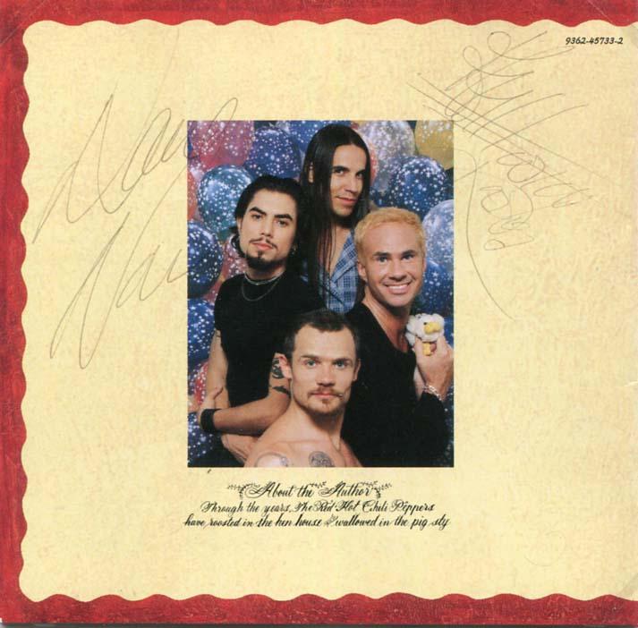  Red Hot Chili Peppers Autograph Autogramm | ID 7207307313301